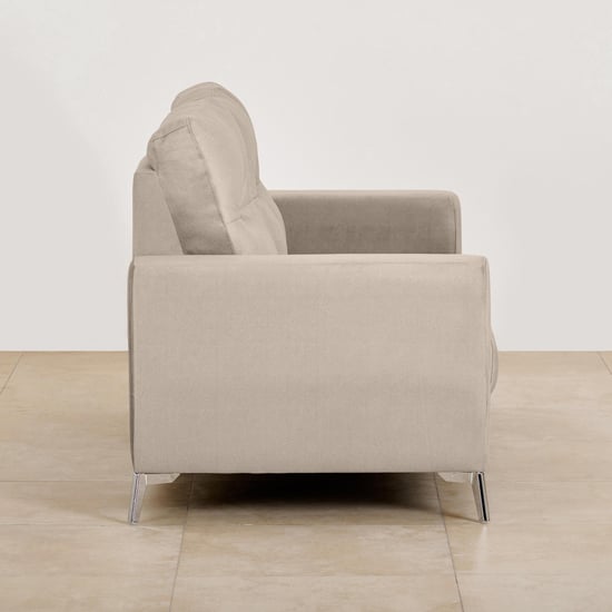 Helios Vive Fabric 3+1+1 Seater Sofa Set - Beige