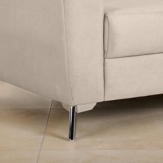 Helios Vive Fabric 3+1+1 Seater Sofa Set - Beige