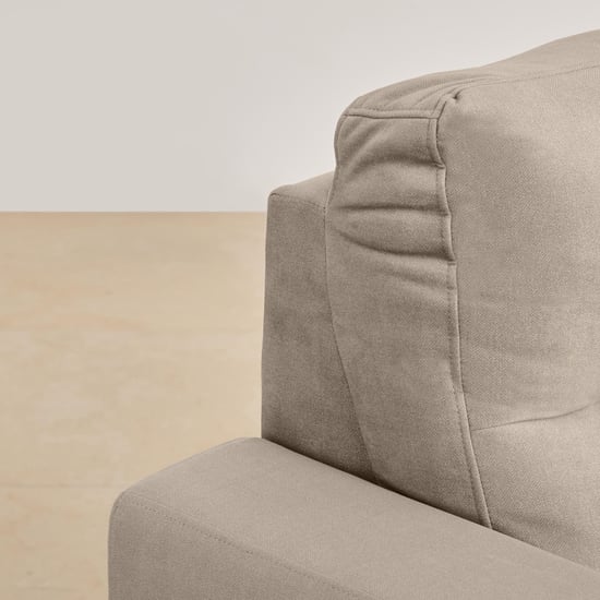 Helios Vive Fabric 3+1+1 Seater Sofa Set - Beige