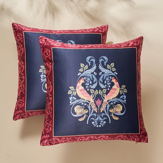 Feslix Artlover Printed Set of 2 Cushion Covers - 40x40cm