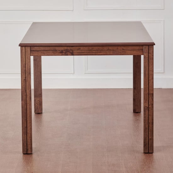 Montoya 6-Seater Dining Set with Chairs and Bench - Brown