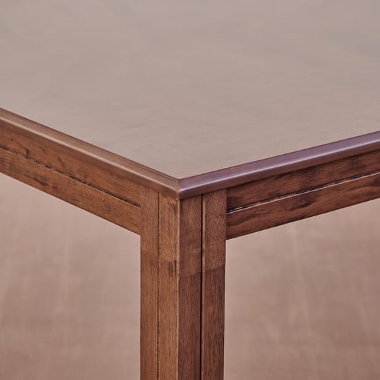 Montoya 6-Seater Dining Set with Chairs and Bench - Brown