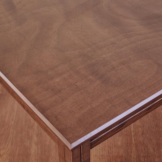 Montoya 6-Seater Dining Set with Chairs and Bench - Brown