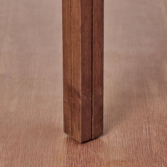 Montoya 6-Seater Dining Set with Chairs and Bench - Brown