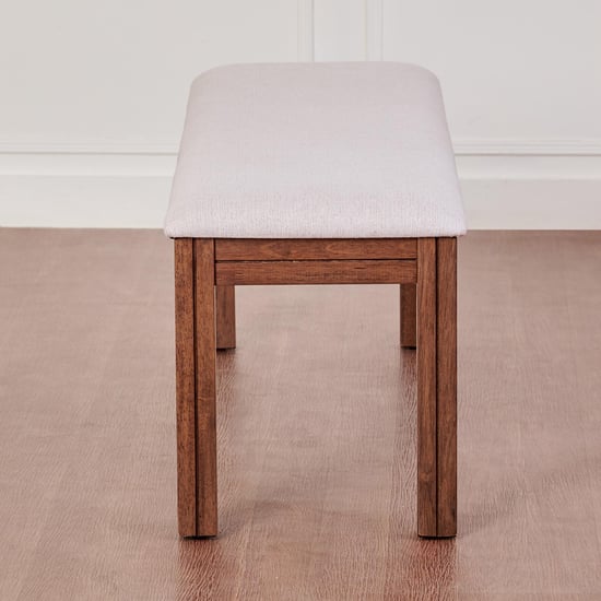 Montoya 6-Seater Dining Set with Chairs and Bench - Brown