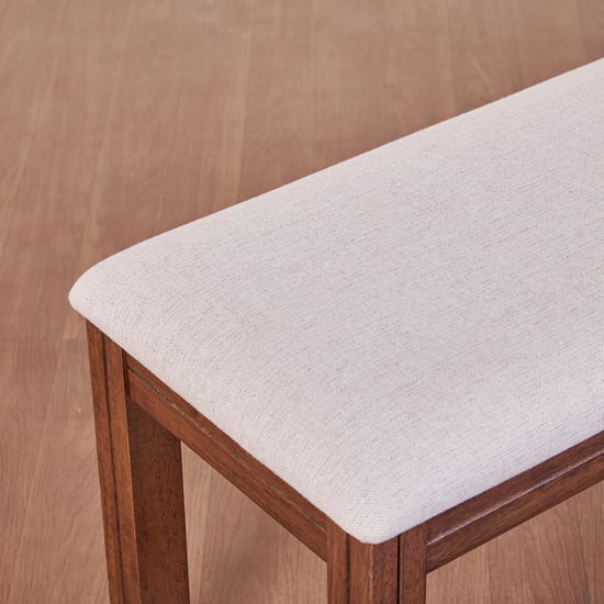 Montoya 6-Seater Dining Set with Chairs and Bench - Brown