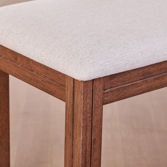 Montoya 6-Seater Dining Set with Chairs and Bench - Brown