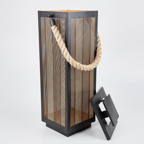 Aerin Iron Cut-Out Hanging Lantern