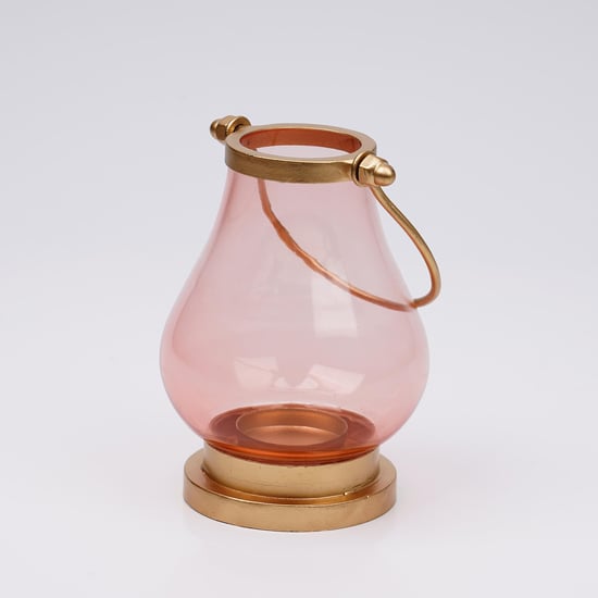 Shalimar Set of 2 Glass Hanging Lanterns