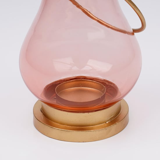 Shalimar Set of 2 Glass Hanging Lanterns