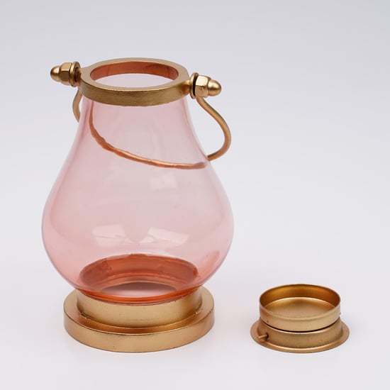 Shalimar Set of 2 Glass Hanging Lanterns