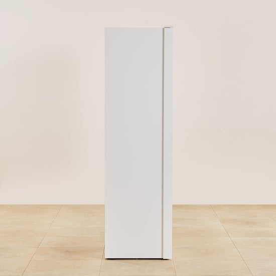 Polaris 2-Door Sliding Wardrobe with Mirror- White