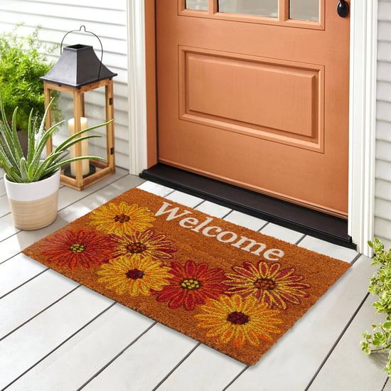 Corsica Coir Printed Anti-Slip Doormat - 60x40cm