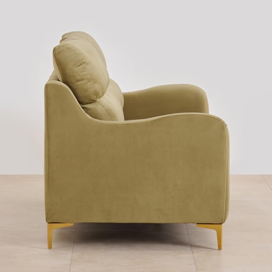 Bianca Velvet 3+2+1 Seater Sofa Set - Olive