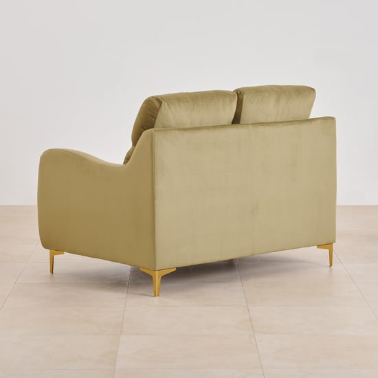 Bianca Velvet 3+2+1 Seater Sofa Set - Olive