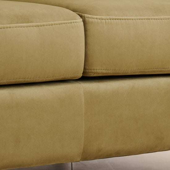 Bianca Velvet 3+2+1 Seater Sofa Set - Olive
