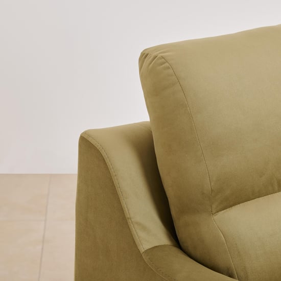 Bianca Velvet 3+2+1 Seater Sofa Set - Olive