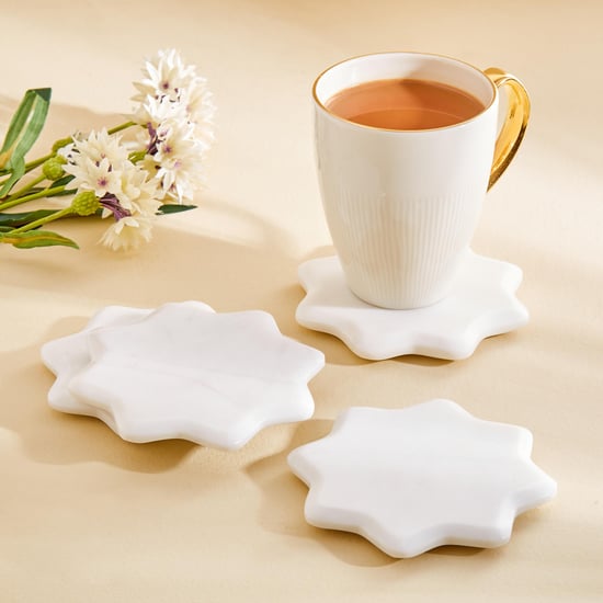 Renge Set of 4 Marble Coasters