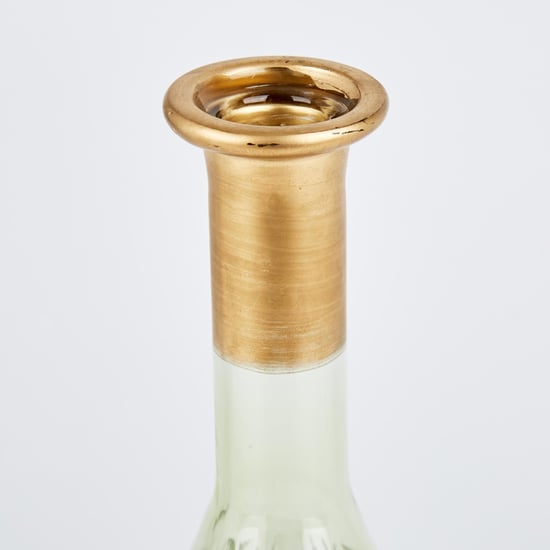 Moksha Neysa Glass Ribbed Vase