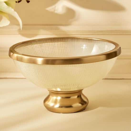 Eternity Vogue Glass Decorative Bowl