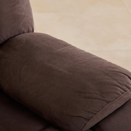 (Refurbished) Nairobi Fabric 2-Seater Sofa - Brown