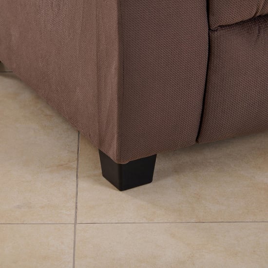 (Refurbished) Nairobi Fabric 2-Seater Sofa - Brown