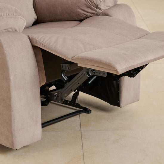 Cairo NXT Fabric 1-Seater Recliner - Beige