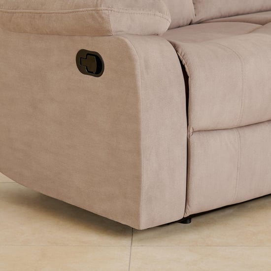 Cairo NXT Fabric 2-Seater Recliner - Beige