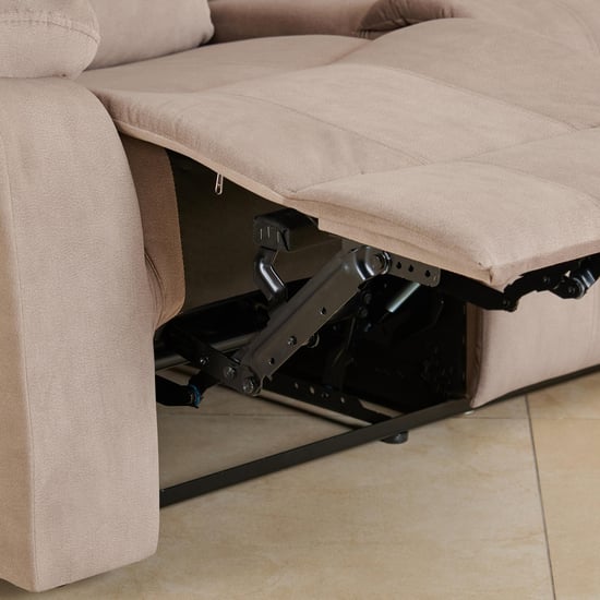 Cairo NXT Fabric 2-Seater Recliner - Beige