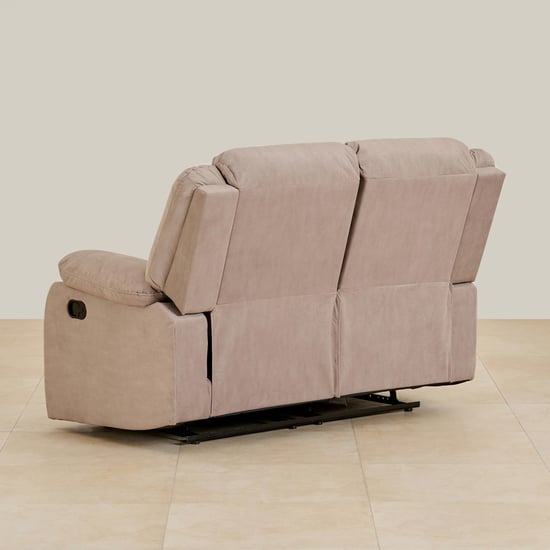 Cairo NXT Fabric 2-Seater Recliner - Beige