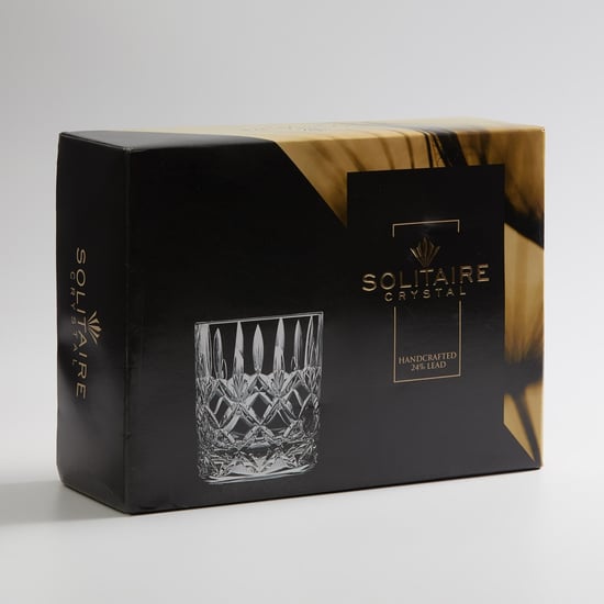 SOLITAIRE Cylinder Dublin Wine Glasses-Set Of 6 Pcs.
