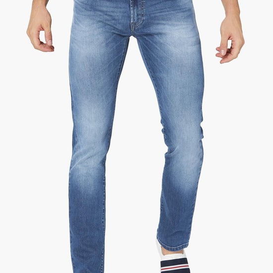 PEPE JEANS Stonewashed Whiskered Jeans