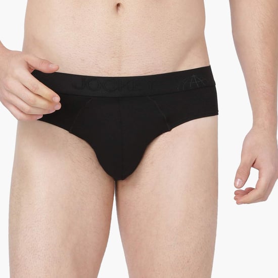 JOCKEY Solid Low Rise Briefs