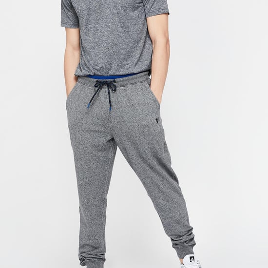 VAN HEUSEN Heathered Lounge Joggers with Contrast Taping