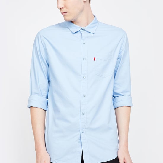 LEVI's Solid Full Sleeves Regular Fit Shirt