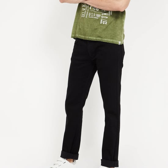 LEVI'S 511 Solid Low-Rise Slim Fit Jeans
