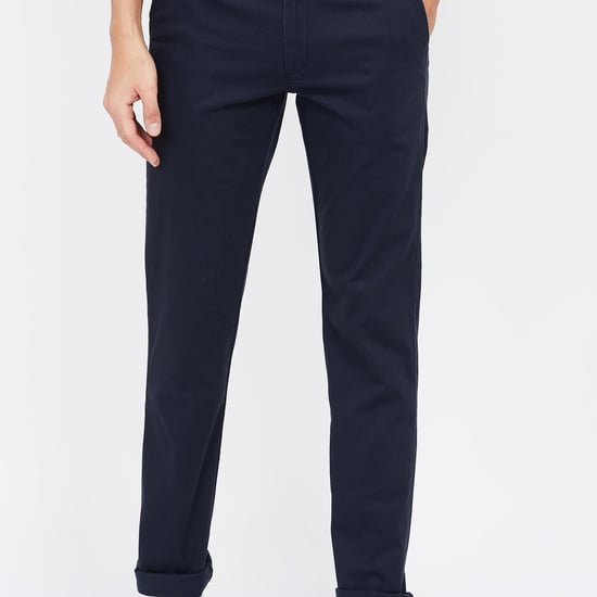 ARROW SPORT Solid Slim Straight Chinos