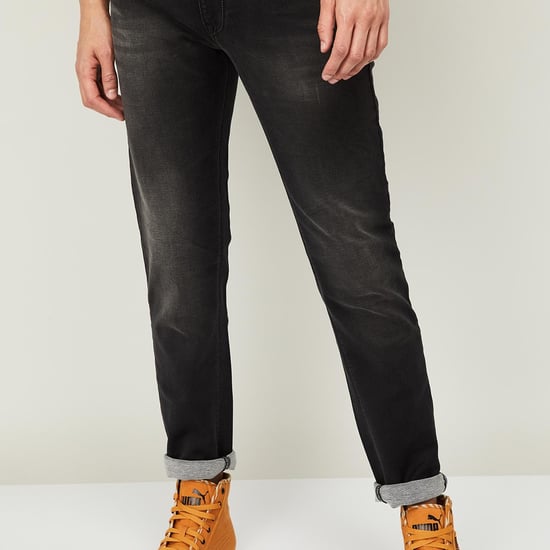 PEPE JEANS Men Stonewashed Skinny Fit Jeans