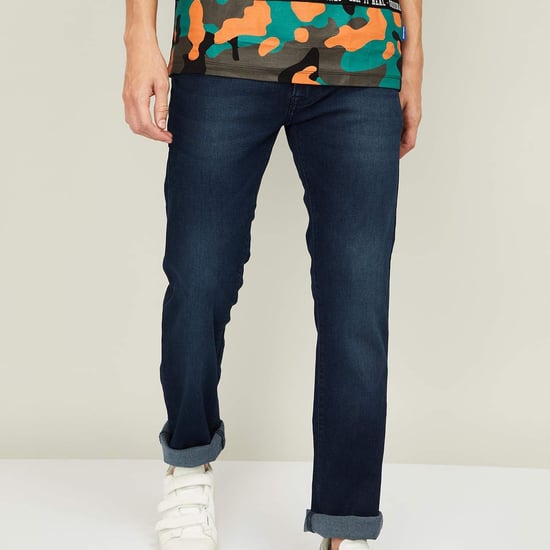 PEPE JEANS Men Vapour Dark Washed Slim Jeans