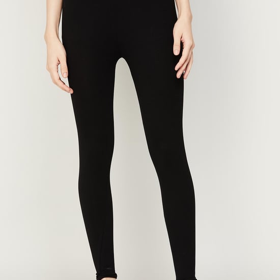MELANGE Women Solid Leggings