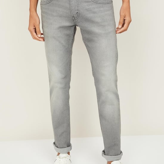 LEVI'S Men Stonewashed Skinny Fit Jeans