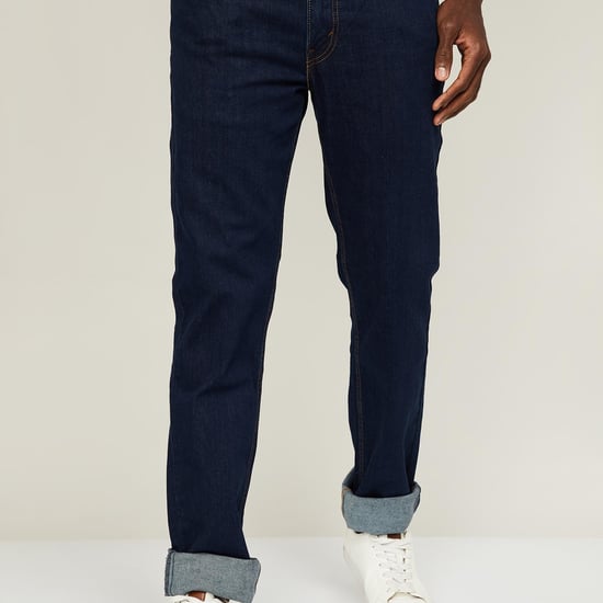 LEVI'S Men Stonewashed Slim Fit Jeans