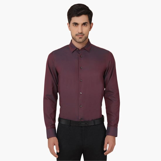 BLACKBERRYS Men Solid Slim Fit Formal Shirt