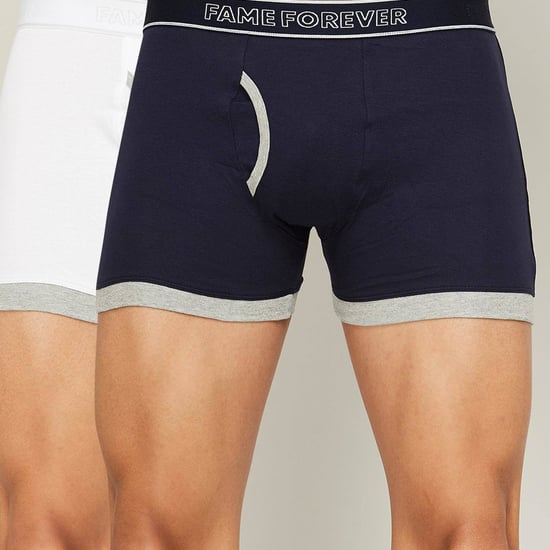 FAME FOREVER Typographic Printed Trunks