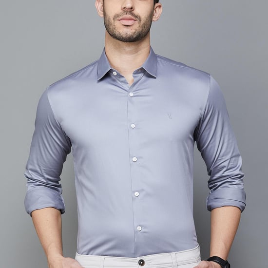 V DOT Men Slim Fit Casual Shirt