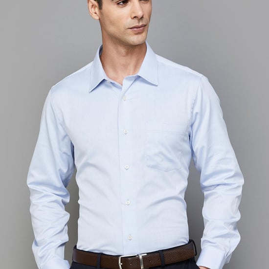 BLACKBERRYS Men Solid Slim Fit Formal Shirt