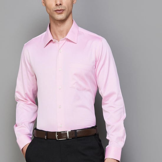 BLACKBERRYS Men Solid Slim Fit Formal Shirt