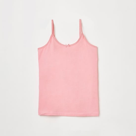 CLEASENS SLEEP WEAR Girls Solid Knitted Camisole