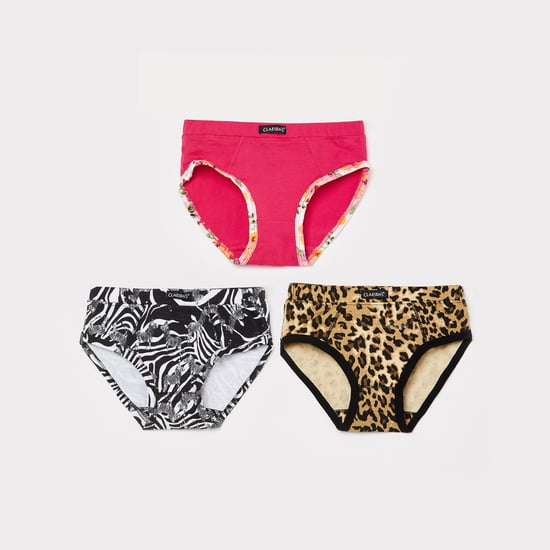 CLAESENS Girls Printed Panty- Pack of 3