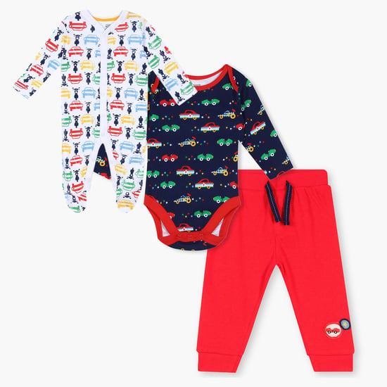 FS MINI KLUB T-Shirt Bottom & Sleepsuit Set